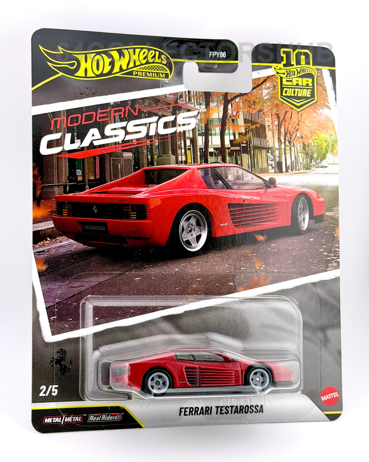 Hot Wheels Premium - Ferrari Testarossa - Modern Classics - 2/5 - 2026