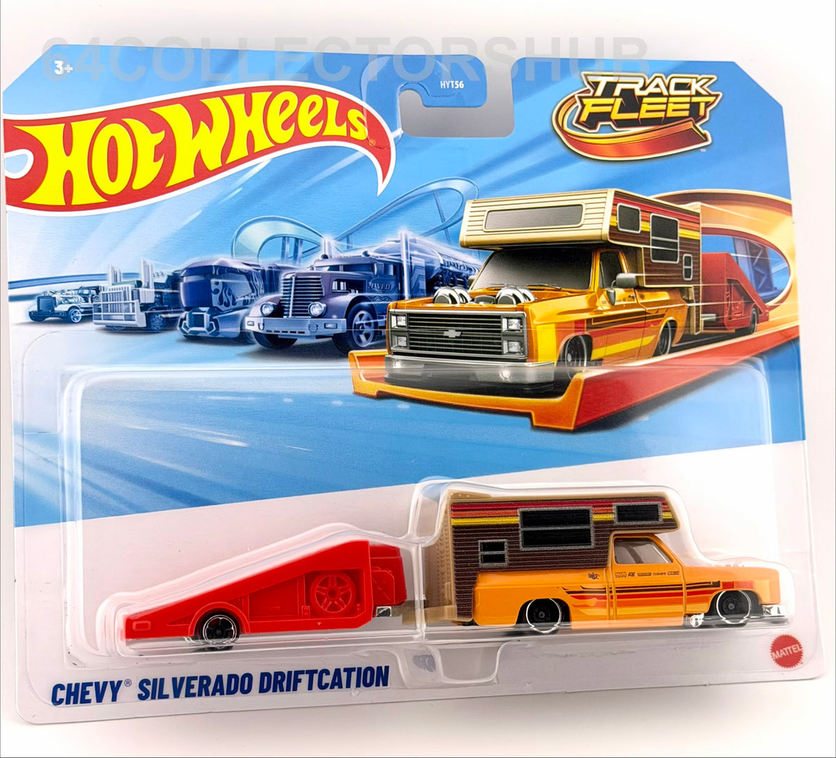 Hot Wheels - Chevy Silverado Driftcation - Orange - Track Fleet - 2026