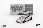 Mini GT - Lamborghini Huracan LB WORKS v2 - Redbull Mad Mike NIMBUL #967 - Boxed