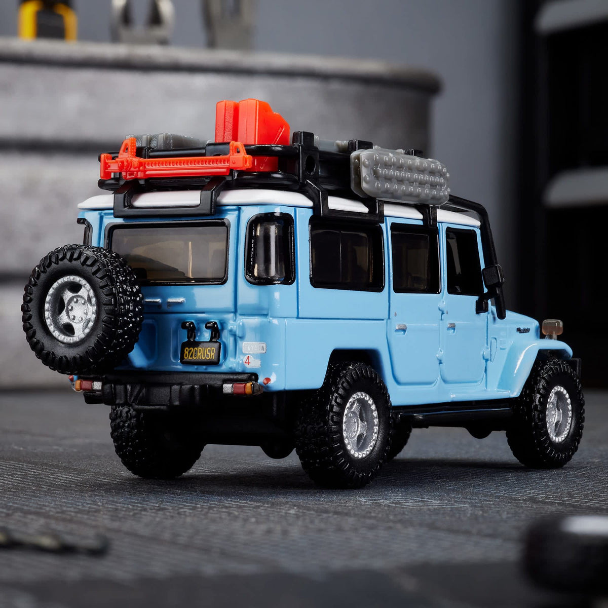 Hot Wheels Elite 64 - 1982 Toyota Land Cruiser FJ45 Troopy - Mod Shop - 1/64