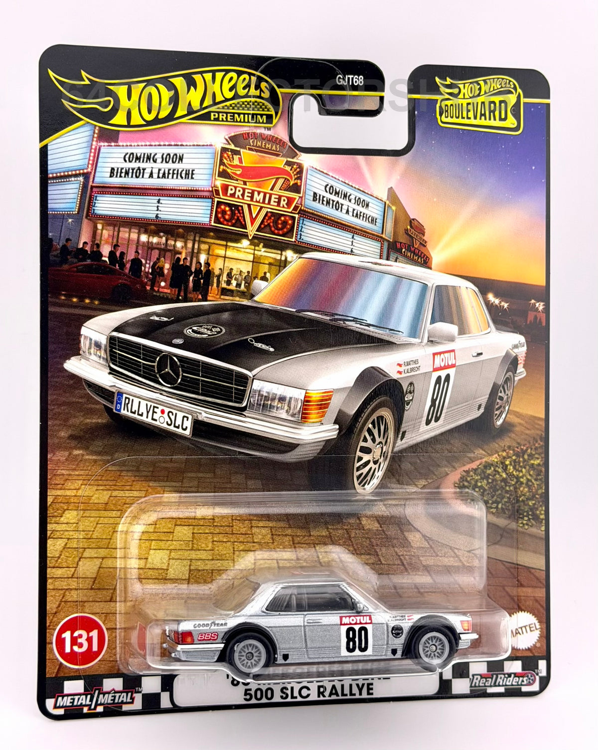Hot Wheels Premium - '80 Mercedes-Benz 500 SLC Rallye - Boulevard #131