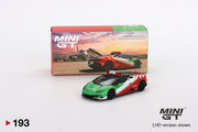 Mini GT - Lamborghini Huracan EVO Bologna Airport 2020 Follow-Me #193 - Boxed