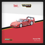 Tarmac Works - Ferrari F40 - Red - IXO Models - Officially Licensed - 1/64
