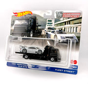 Hot Wheels Team Transport - 1997 Mercedes-Benz CLK-GTR & Fleet Street - #59