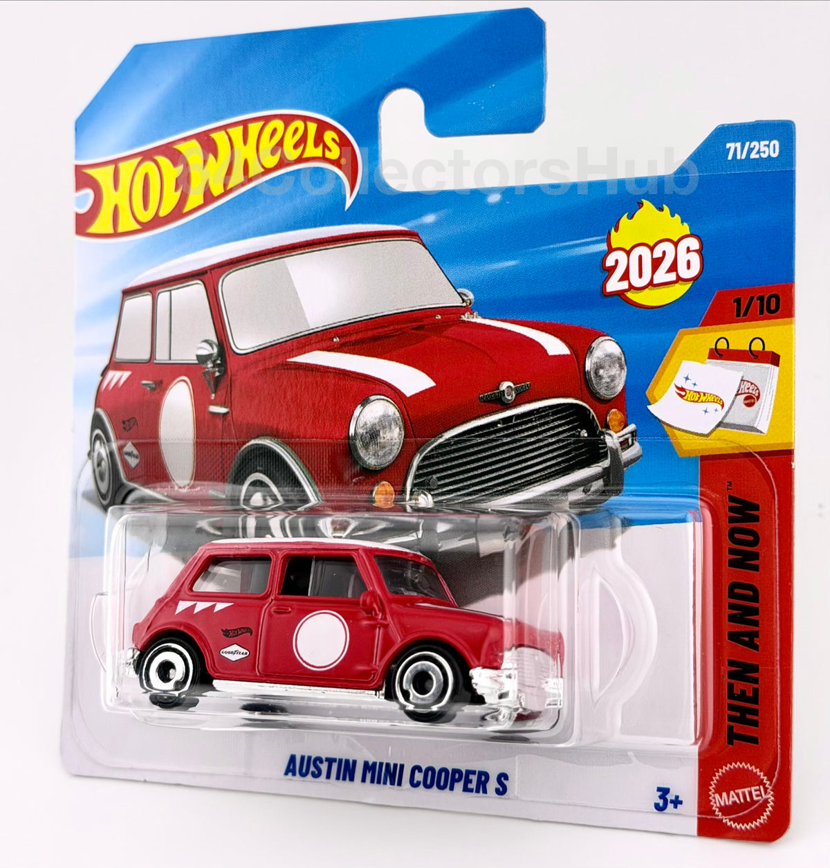 Hot Wheels - Austin Mini Cooper S - Red - Then And Now - 71/250 - 2026