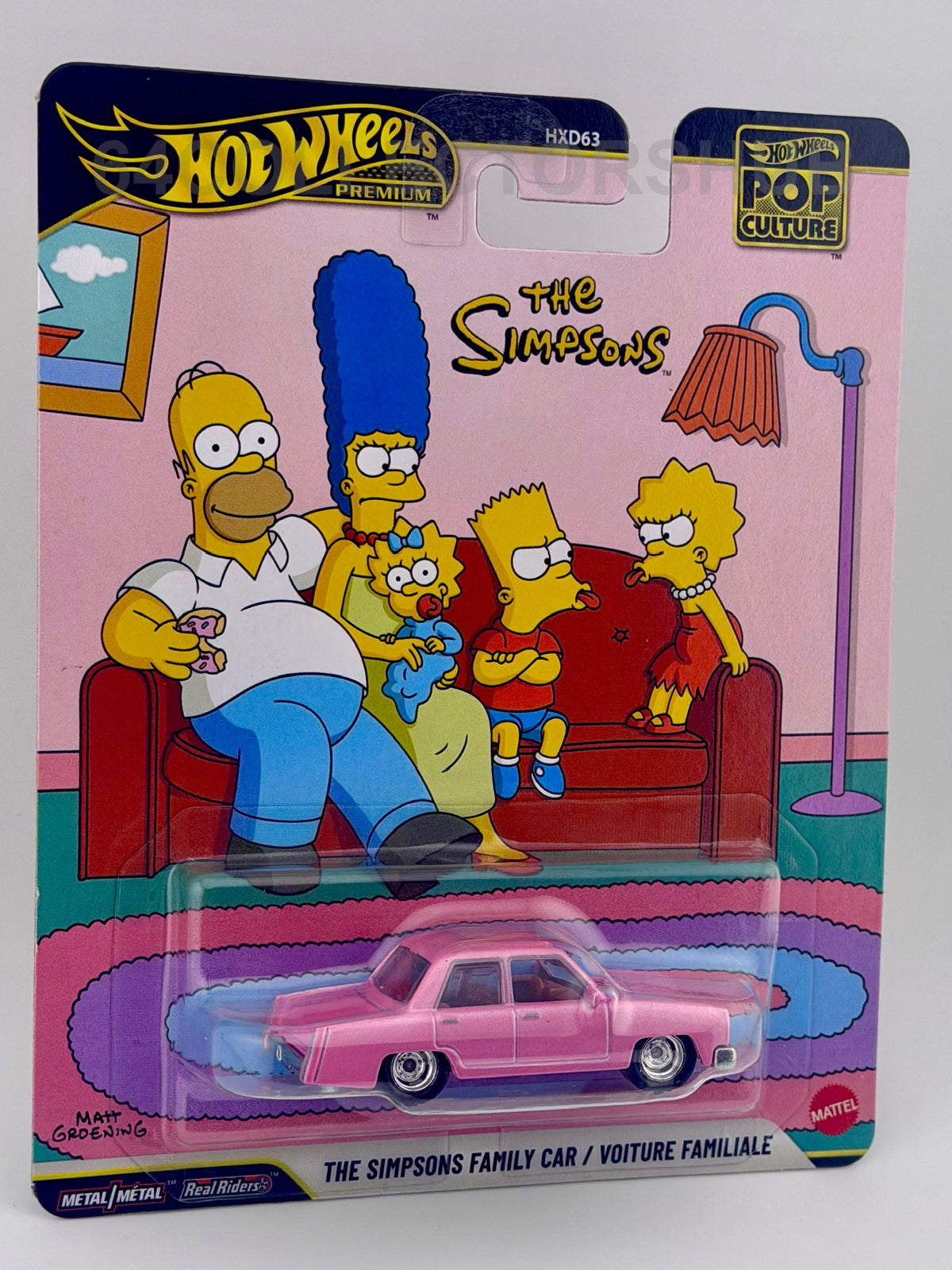 Hot Wheels Premium - The Simpsons Family Car - Pop Culture - 2026