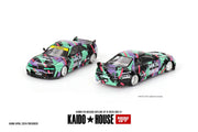 Mini GT x Kaido House - Nissan Skyline GT-R R33 HKS V1 - KHMG129 - Scale 1/64