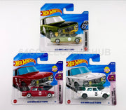 Hot Wheels - Alfa Romeo Giulia Ti Super - Red White Green - Bundle of 3