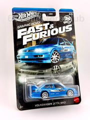 Hot Wheels Silver Series - Volkswagen Jetta MK3 - Fast And Furious Graphic Remix
