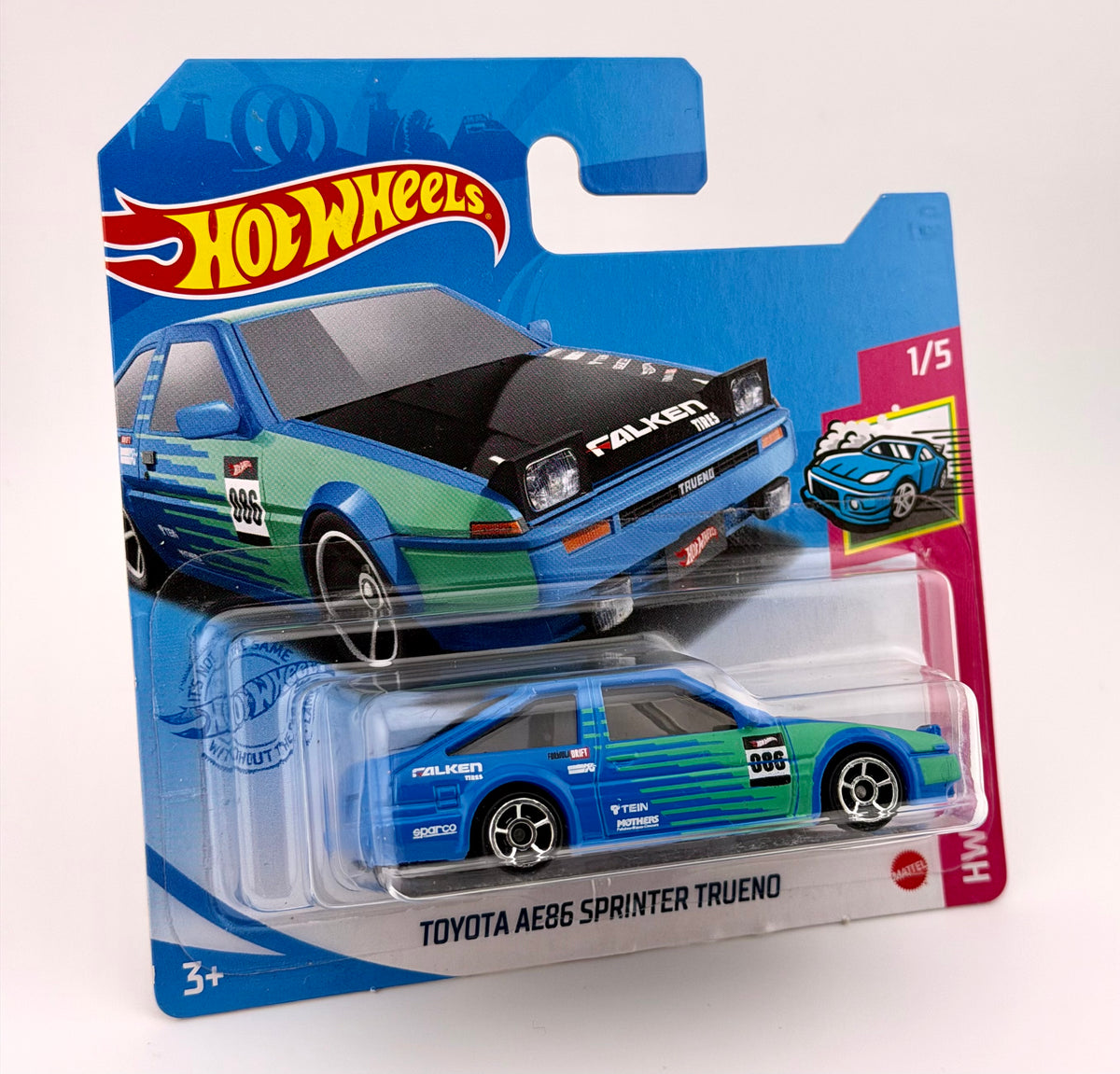 Hot Wheels Toyota AE86 Sprinter Trueno - HW Drift 1/5 - Falken Livery