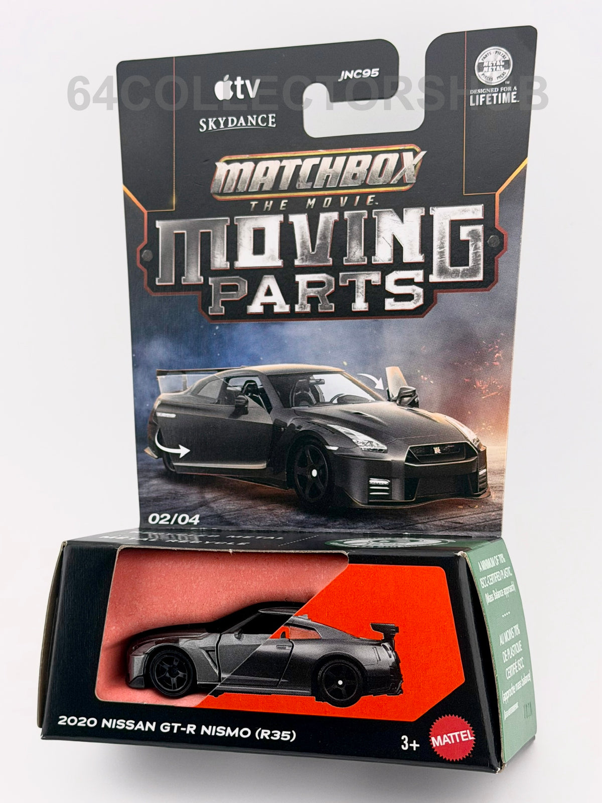 Matchbox - 2020 Nissan GT-R Nismo (R35) - Matchbox The Movie - Moving Parts
