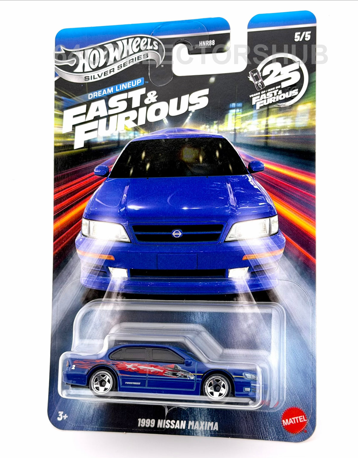 Hot Wheels - 1999 Nissan Maxima Blue - Fast & Furious Dream Lineup 5/5 - 2026