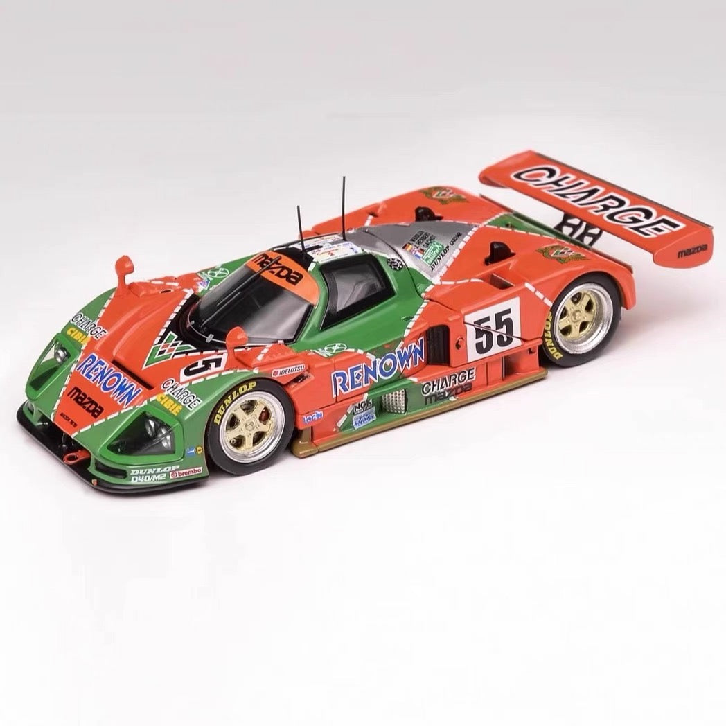 MotorHelix - Mazda 787B - Renown 55 24 Heures De Mans - Le Mans 1991 Winner - 1/64