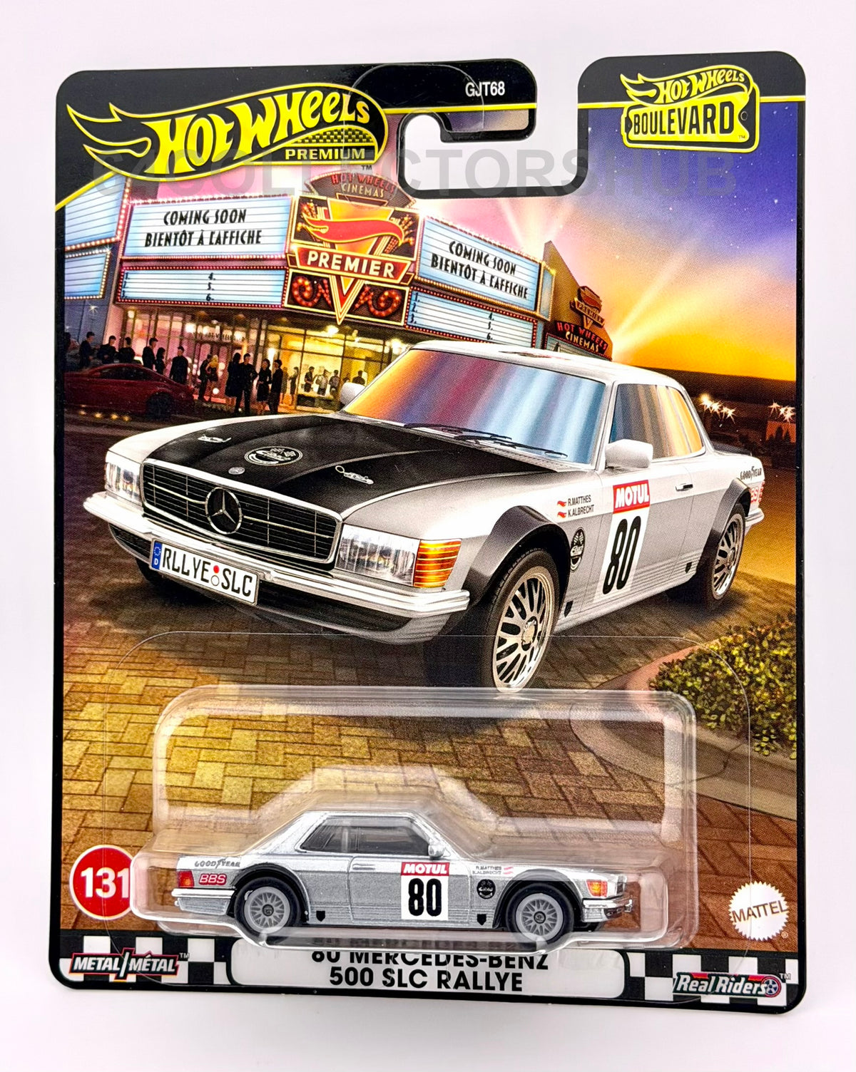 Hot Wheels Premium - '80 Mercedes-Benz 500 SLC Rallye - Boulevard #131