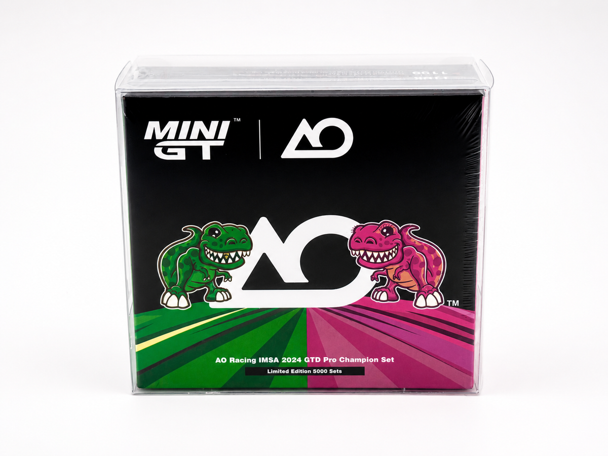 Mini GT Porsche 911 GT3 R #77 - Rexy & Roxy Champion Set - HEC 2026 Exclusive