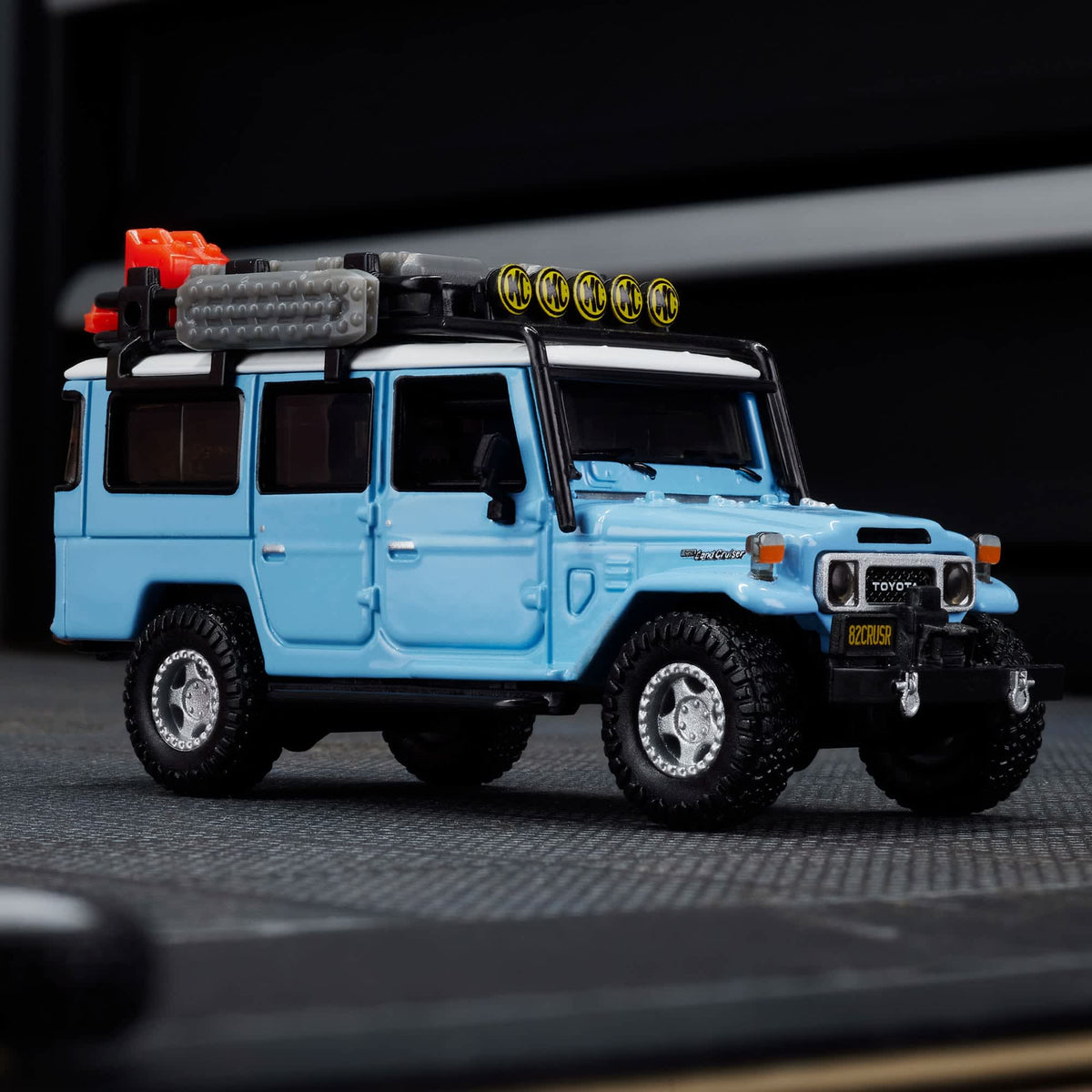 Hot Wheels Elite 64 - 1982 Toyota Land Cruiser FJ45 Troopy - Mod Shop - 1/64