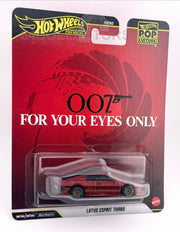 Hot Wheels Premium - Lotus Esprit Turbo - James Bond 007 - For Your Eyes Only