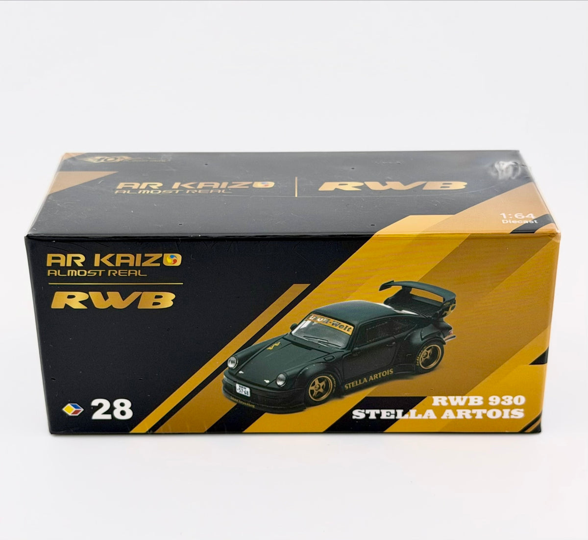 Almost Real AR Kaizo - RWB 930 Stella Livery - No.28 - Scale 1:64