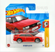 Hot Wheels - '87 Audi Quattro - Red & Teal - Bundle of 2 - 2024/25