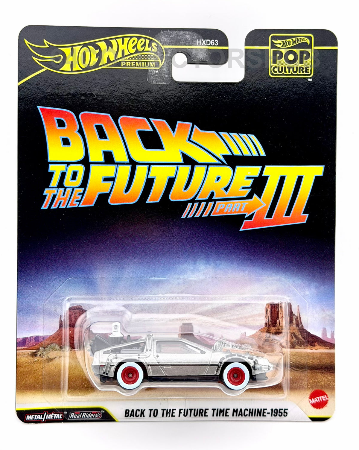 Hot Wheels Premium - Back to the Future Time Machine 1955 - Pop Culture - 2025