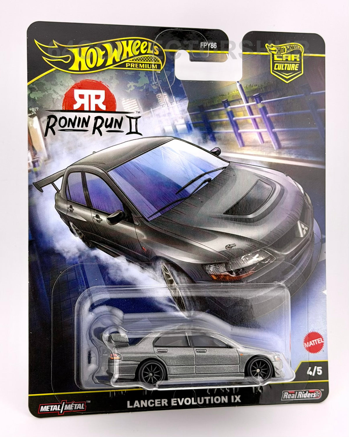 Hot Wheels Premium - Mitsubishi Lancer Evolution IX - Ronin Run II - 4/5