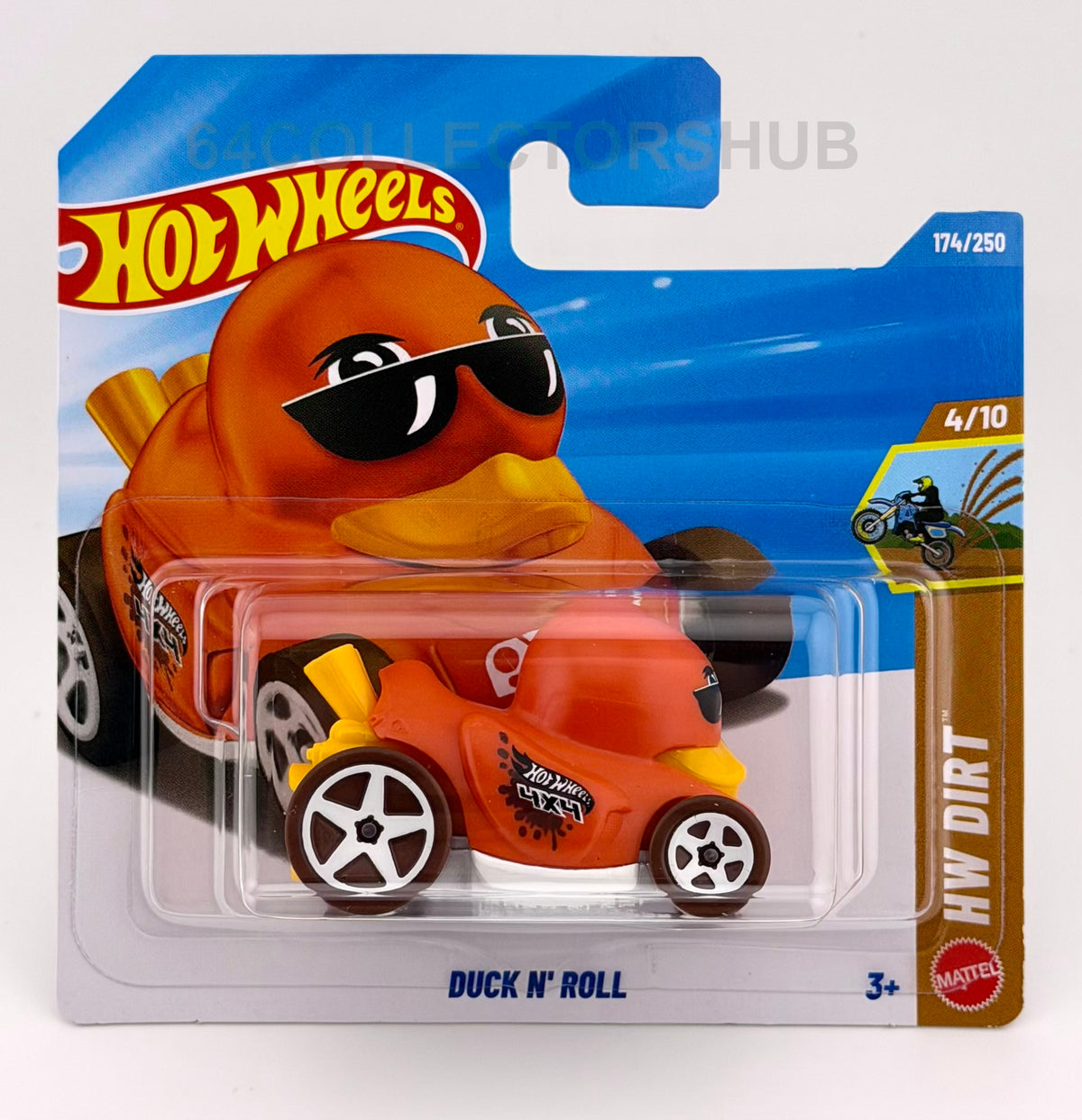 Hot Wheels - Duck N' Roll - Orange - HW Dirt - 174/250 - 2026