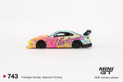 MINI GT - Nissan Silvia S15 LB-Super Silhouette LBWK KUMA #743 - Boxed