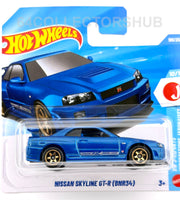 Hot Wheels - Nissan Skyline GT-R (BNR34) - Blue - HW J-Imports - 199/250 - 2026