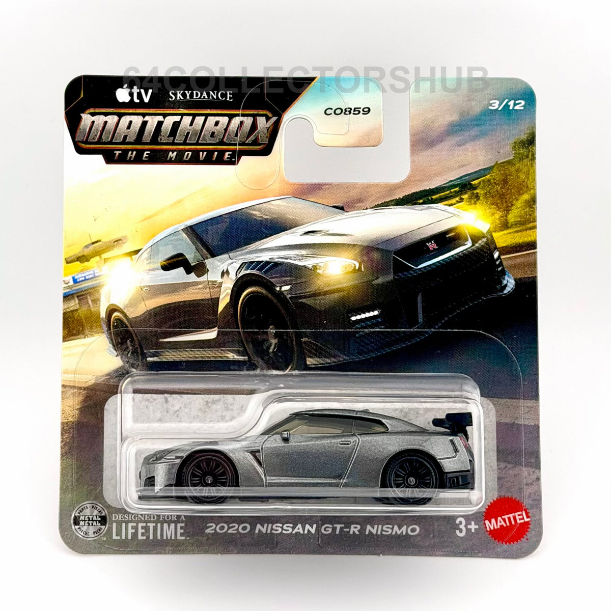Matchbox The Movie - 2020 Nissan GT-R NISMO - Grey - 3/12 - 2026