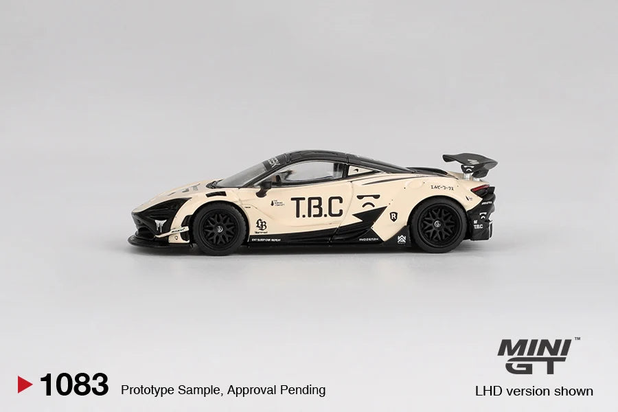 Mini GT - McLaren 720S LB Works The Boring Concept #1083 - Boxed