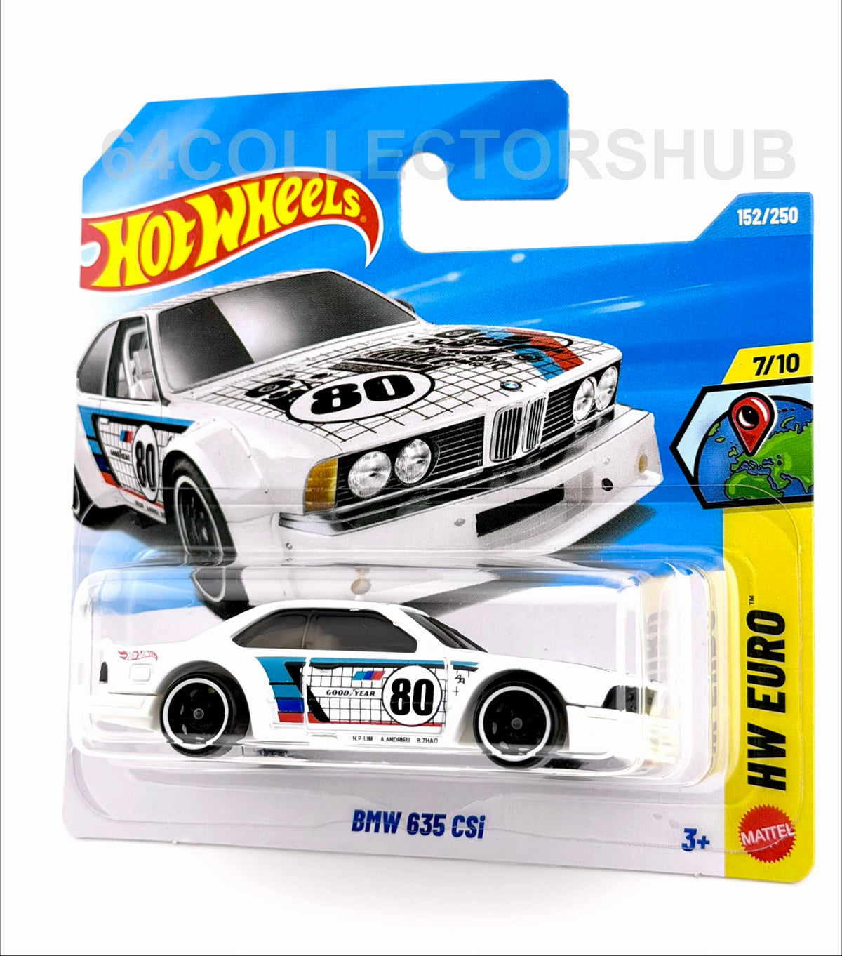 Hot Wheels - BMW 635 CSi - White - HW Euro - 152/250 - 2026