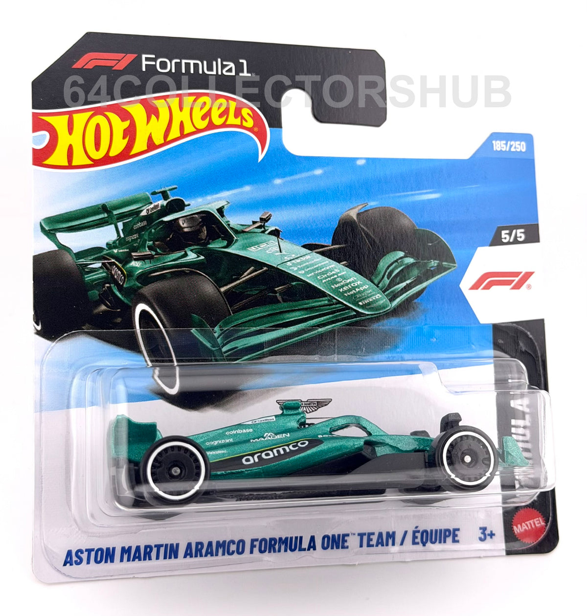 Hot Wheels - Aston Martin Aramco F1 - Green - Formula 1 - 185/250 - 2025