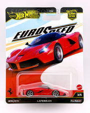 Hot Wheels Premium - LaFerrari - Euro Speed 3/5 - Red - 2025