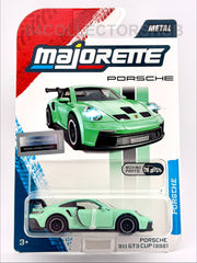 Majorette - Porsche 911 GT3 Cup (992) - Mint Green - Moving Parts - Preimum Cars