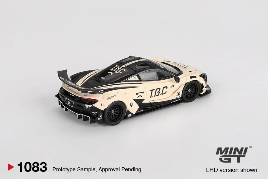 Mini GT - McLaren 720S LB Works The Boring Concept #1083 - Boxed