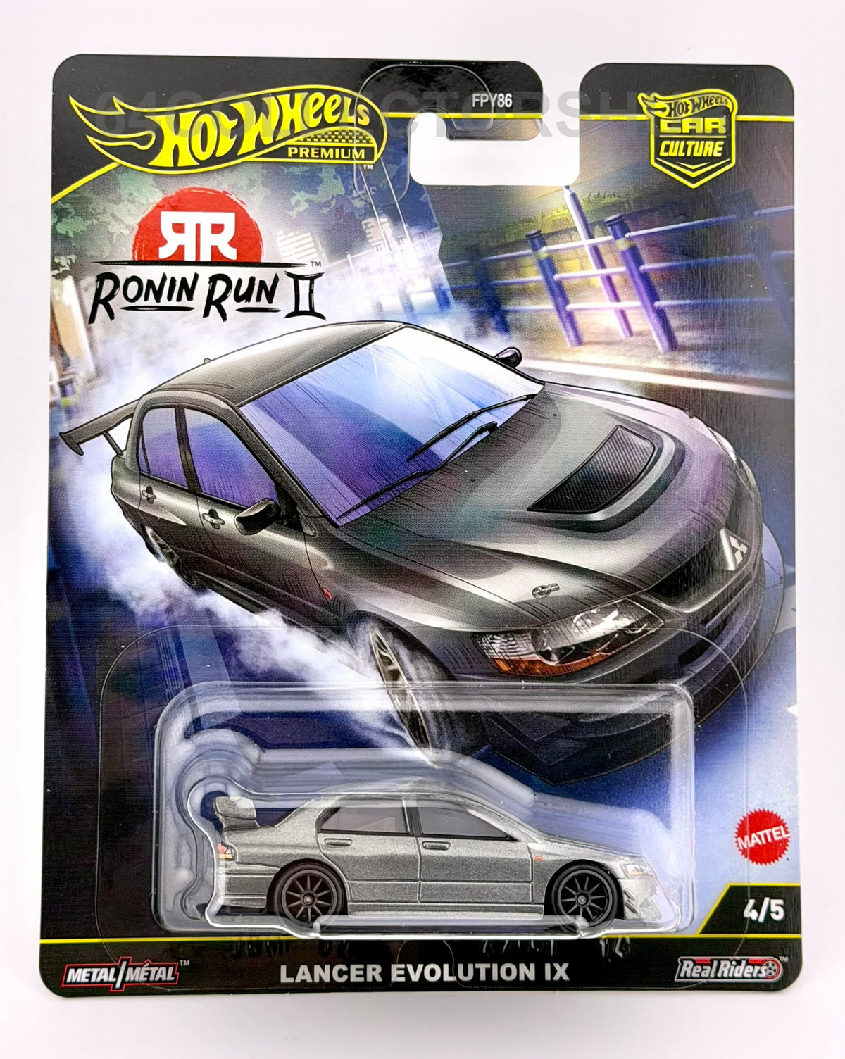 Hot Wheels Premium - Mitsubishi Lancer Evolution IX - Ronin Run II - 4/5