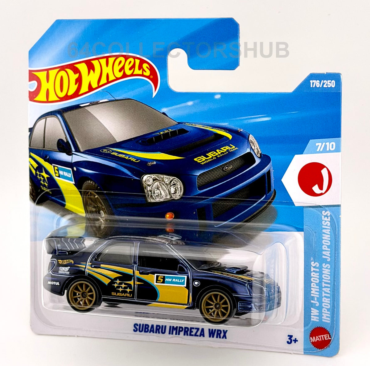 Hot Wheels - Subaru Impreza WRX - Super Treasure Hunt - J Case - 176/250 - 2026