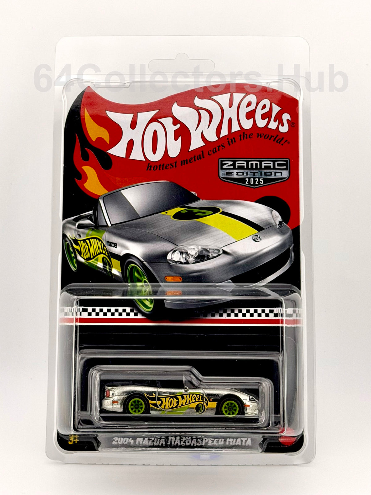 Hot Wheels - 2004 Mazda Mazdaspeed Miata ZAMAC - 2025 Collector Edition