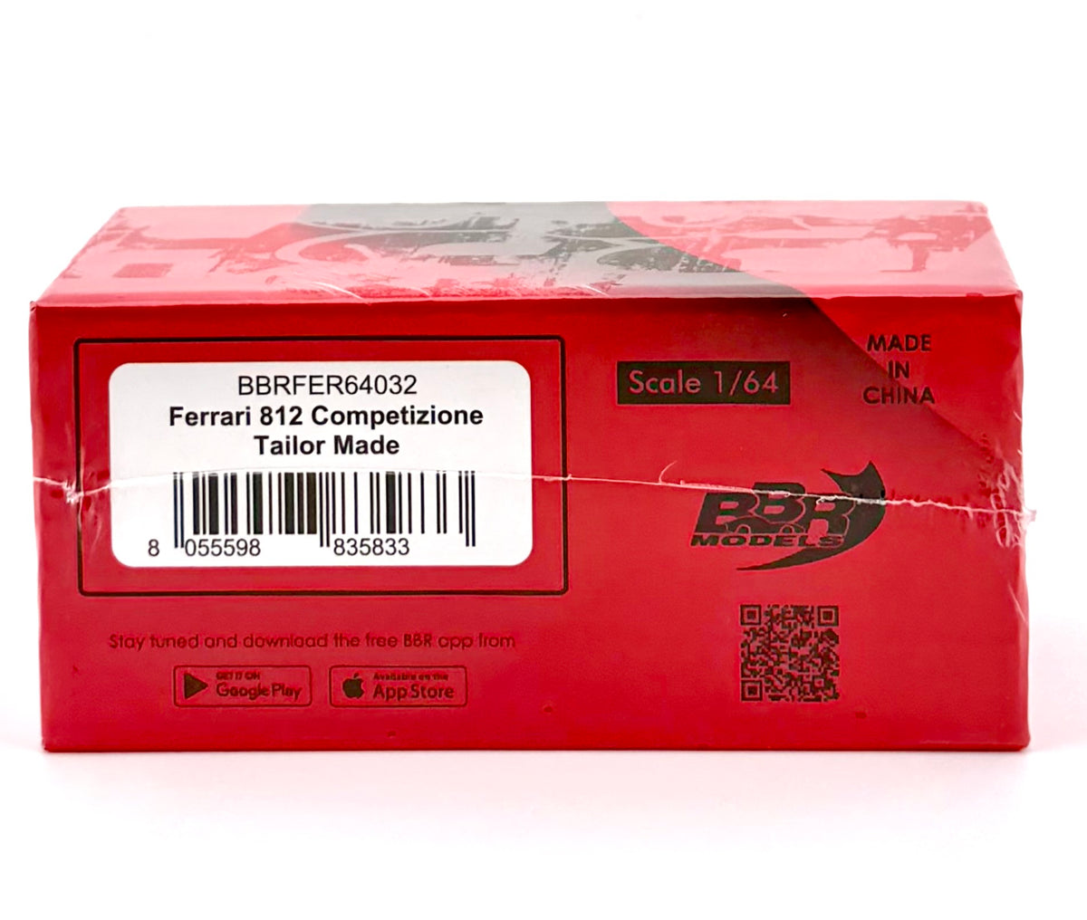 BBR Models - Ferrari 812 Competizione - Tailor Made - Yellow - 1/64