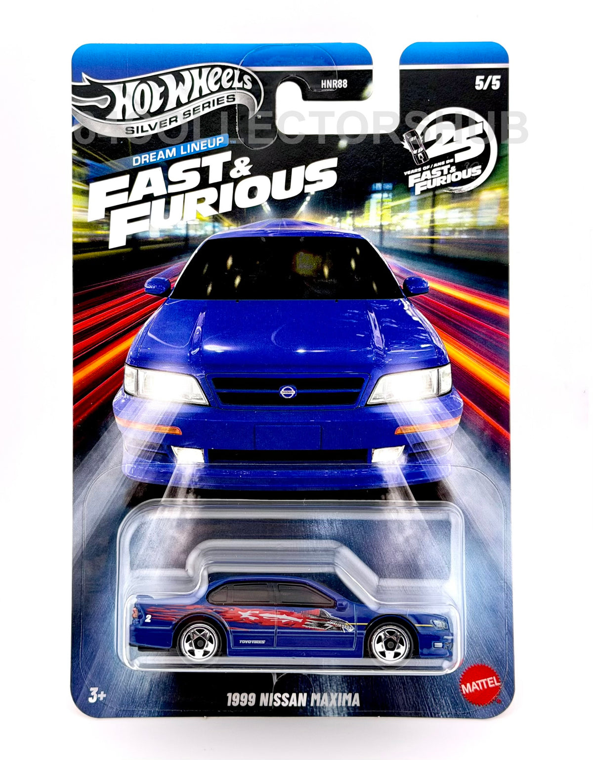 Hot Wheels - 1999 Nissan Maxima Blue - Fast & Furious Dream Lineup 5/5 - 2026