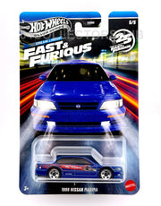 Hot Wheels - 1999 Nissan Maxima Blue - Fast & Furious Dream Lineup 5/5 - 2026