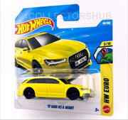 Hot Wheels - '17 Audi RS 6 Avant - Yellow - HW Euro - 66/250 - 2026