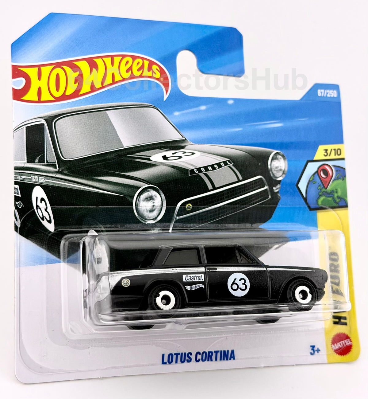 Hot Wheels - Lotus Cortina - Black - HW Euro - 67/250 - 2026