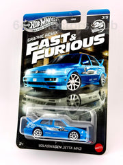 Hot Wheels Silver Series - Volkswagen Jetta MK3 - Fast And Furious Graphic Remix