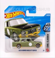Hot Wheels - Alfa Romeo Giulia Ti Super - Red White Green - Bundle of 3