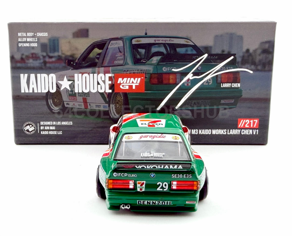 Kaido House Mini GT - BMW M3 Kaido Works Larry Chen V1 7-Eleven - #217 - Sealed
