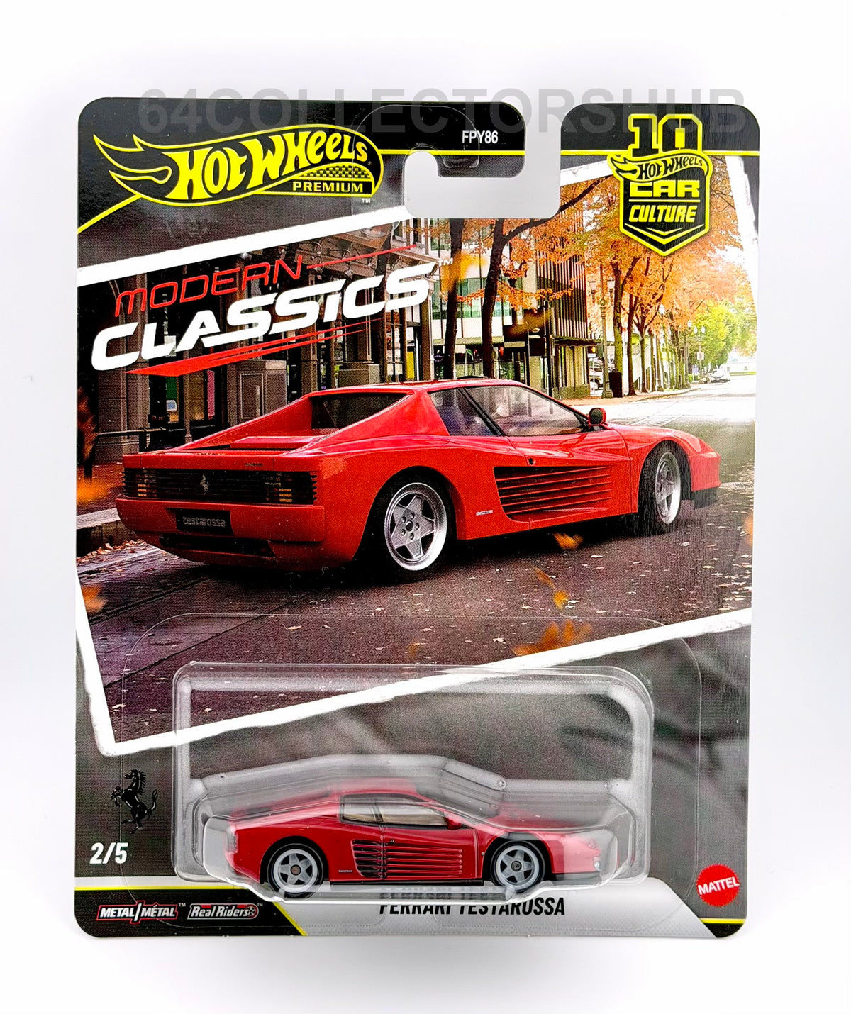 Hot Wheels Premium - Ferrari Testarossa - Modern Classics - 2/5 - 2026