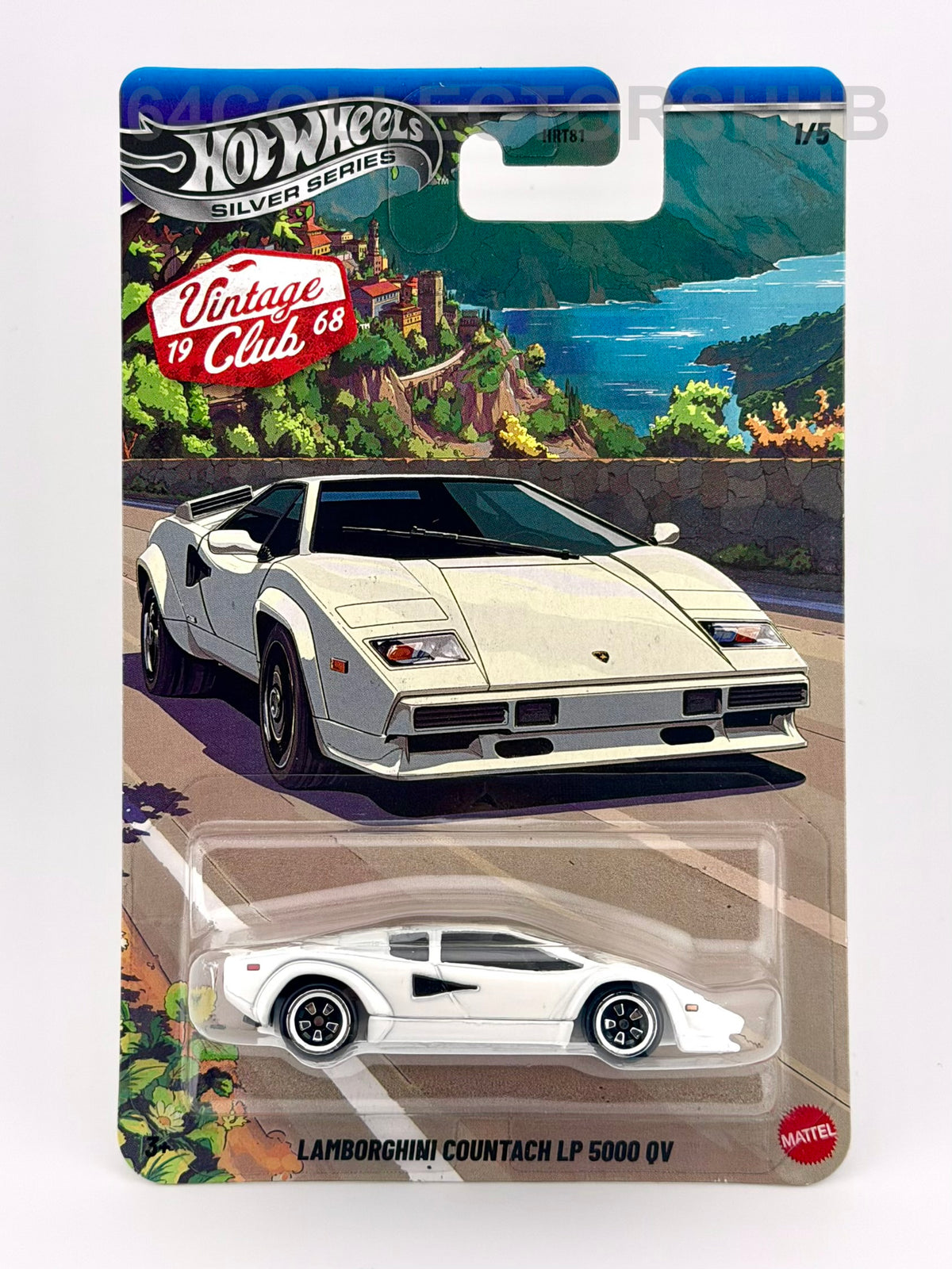 Hot Wheels - Lamborghini Countach LP 5000 QV - Vintage Club - 1/5