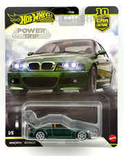 Hot Wheels Premium - BMW M3 & Mercedes CLK 63 AMG - Power Trip - Bundle of 2