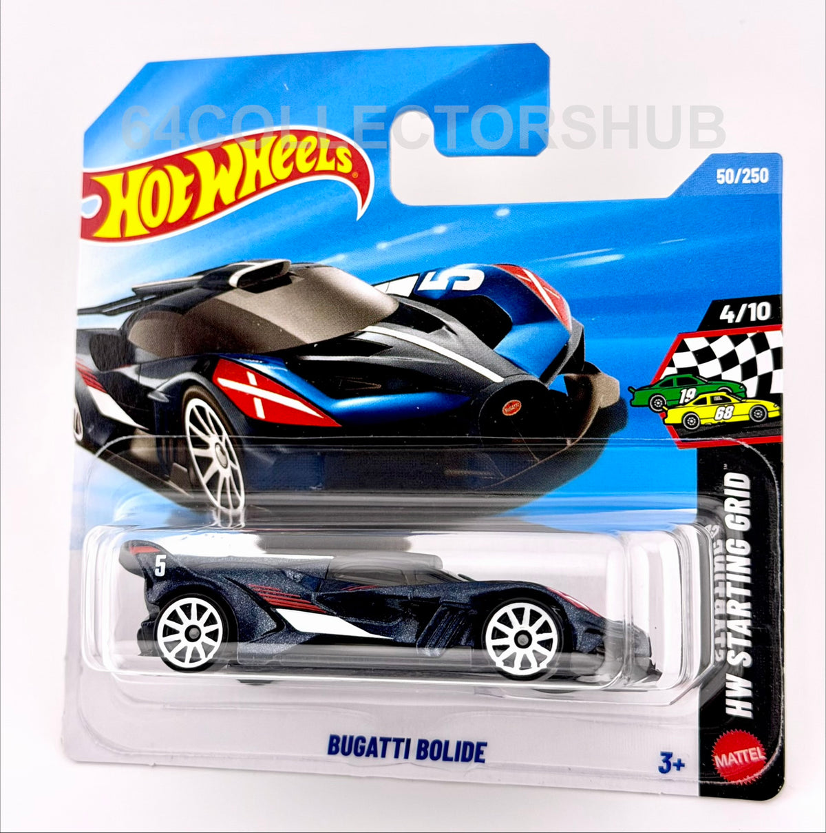 Hot Wheels - Bugatti Bolide - Blue - HW Starting Grid - 50/250 - 2026